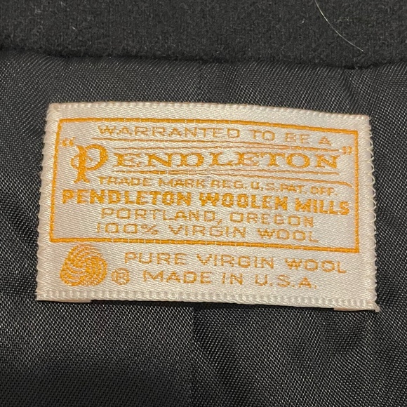 Vintage Pendleton Wool Blazer Suit Jacket Made in USA Size M - Picture 7 of 7